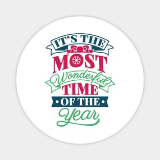 Best Gift for Merry Christmas - It's The Most Wonderful Time Of The Year Magnet